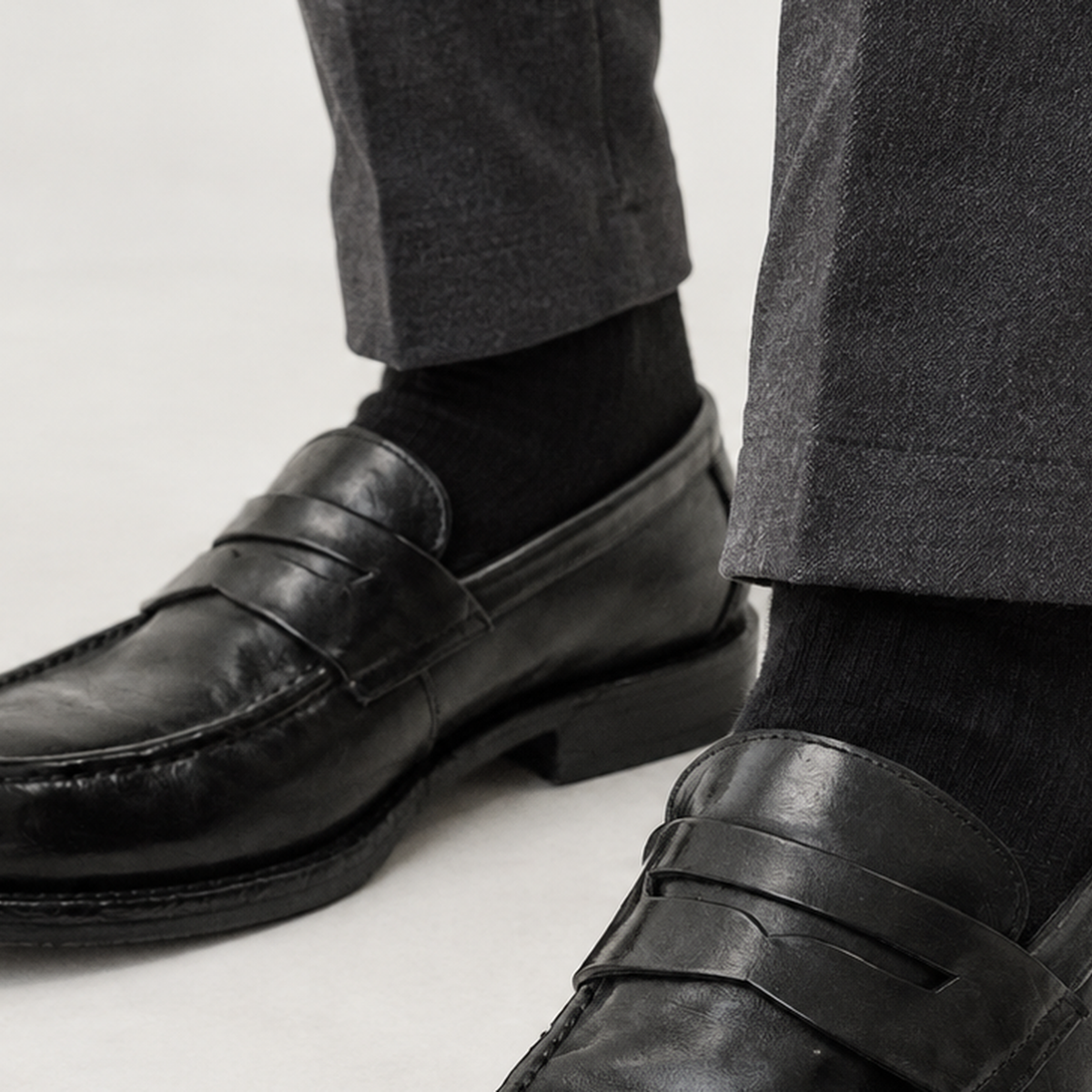 Ilmington Leather Loafers - Lead Product Detail