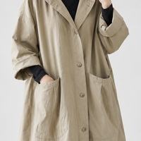 Bordley Hooded Overcoat - Lead Product Detail