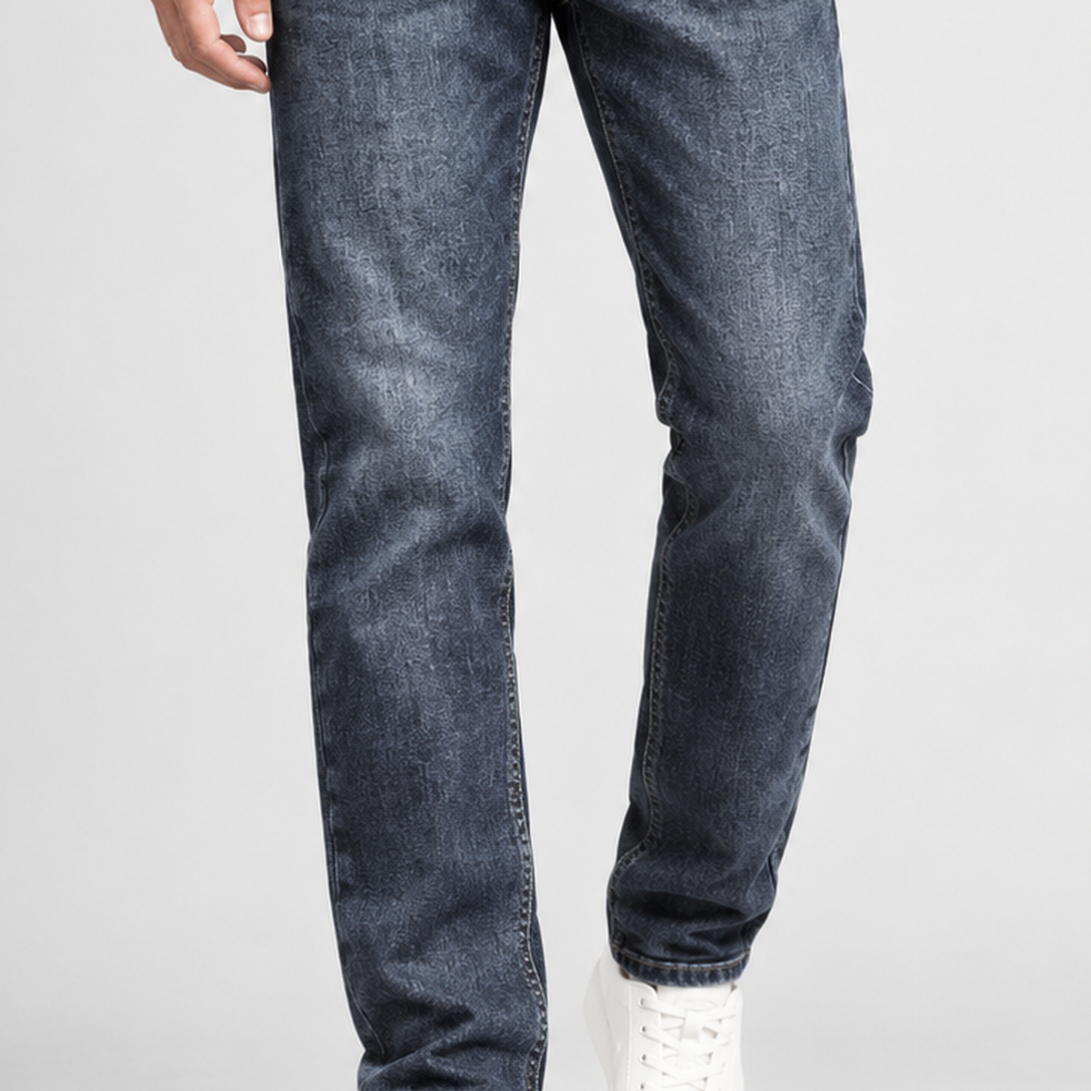 Branxholme Straight Leg Jeans - Lead Product Detail