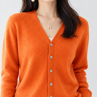 Lasborough V-Neck Cardigan - Lead Product Detail