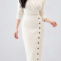 Widecombe Wrap Midi Dress - Lead Product Detail
