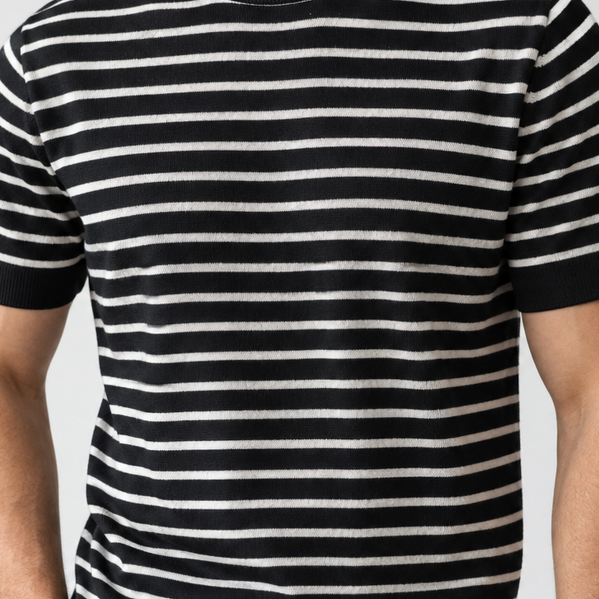 Edgewell Striped T-Shirt - Lead Product Detail