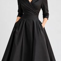 Denholm Fit And Flare Dress - Lead Product Detail