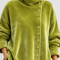 Elena Velvet Cardigan - Lead Product Detail