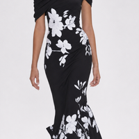 Burford Off-Shoulder Midi Dress - Lead Product Detail