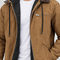 Burley Hooded Jacket - Lead Product Detail