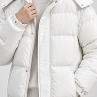 Wetton Hooded Puffer Jacket - Lead Product Detail