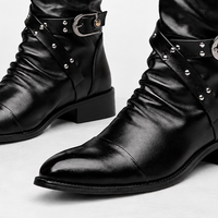 Flitholme Buckled Boots - Lead Product Detail