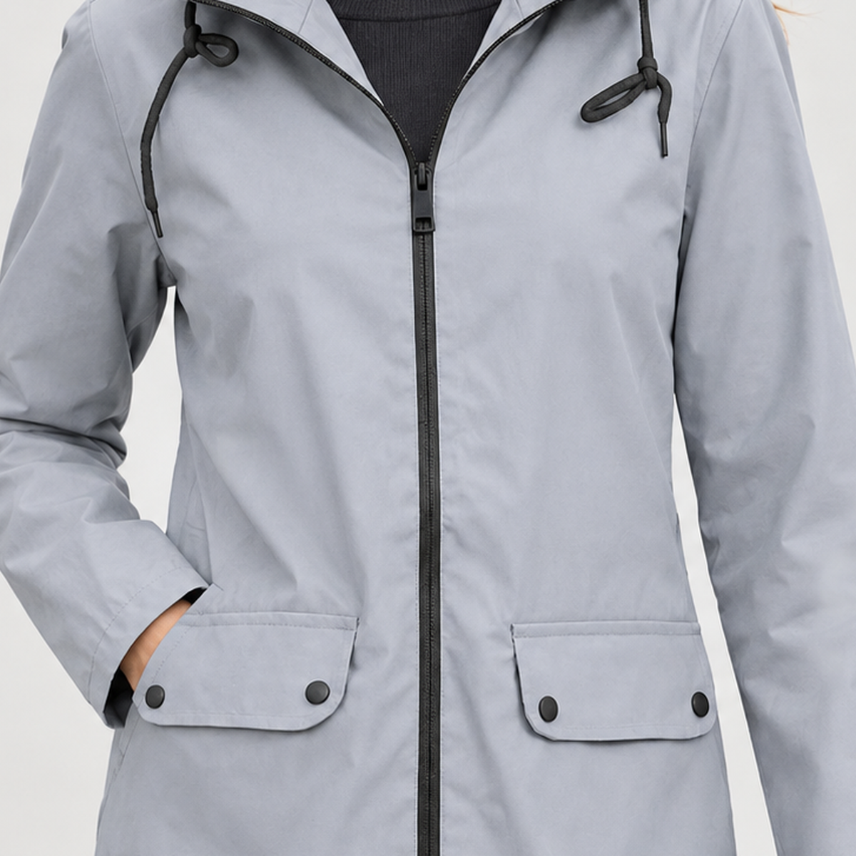 Farlow Hooded Jacket - Lead Product Detail