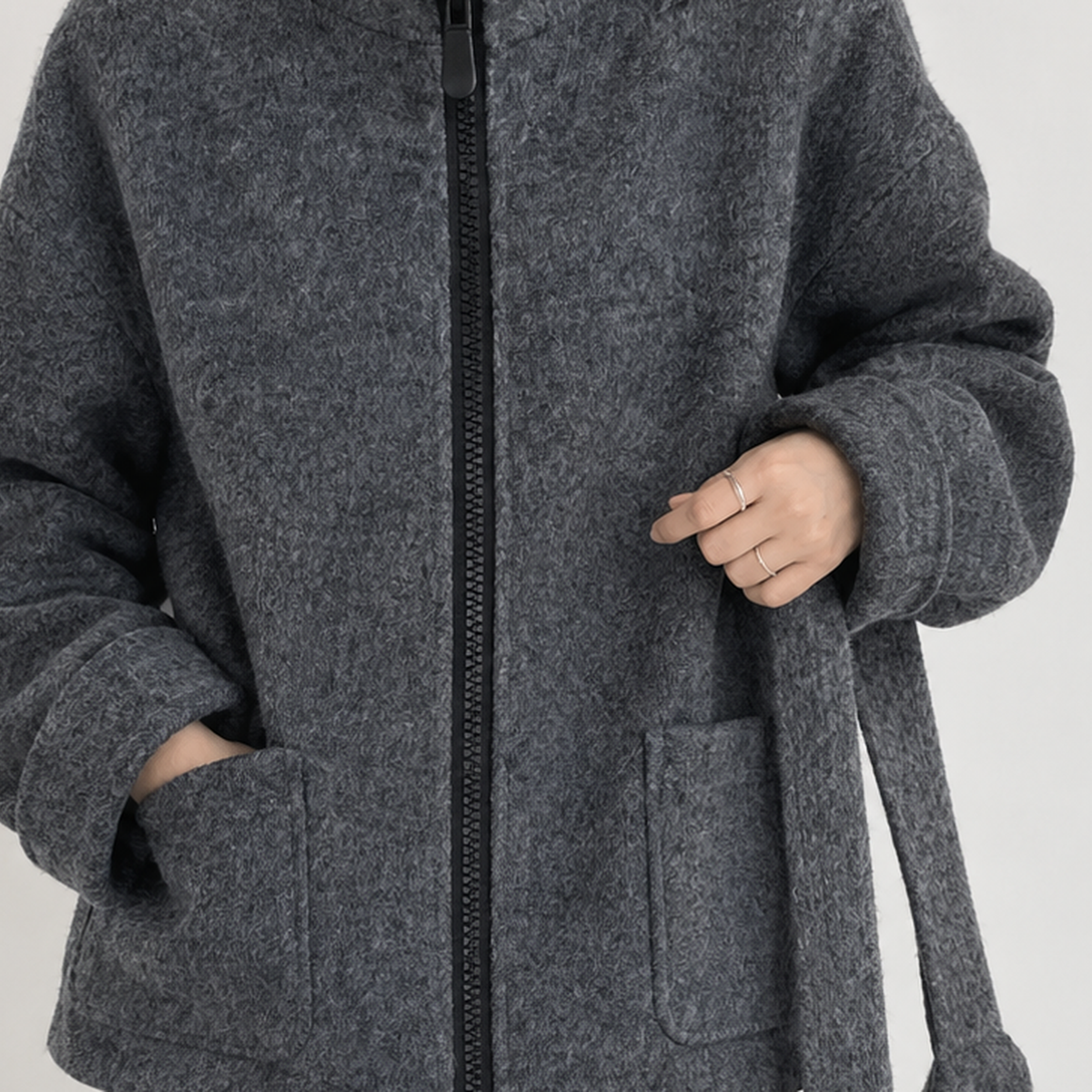 Binbrook Wool Jacket Set - Lead Product Detail