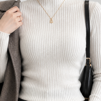 Bailrigg Mock Neck Sweater - Lead Product Detail