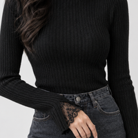 Brendon Lace Trim Top - Lead Product Detail