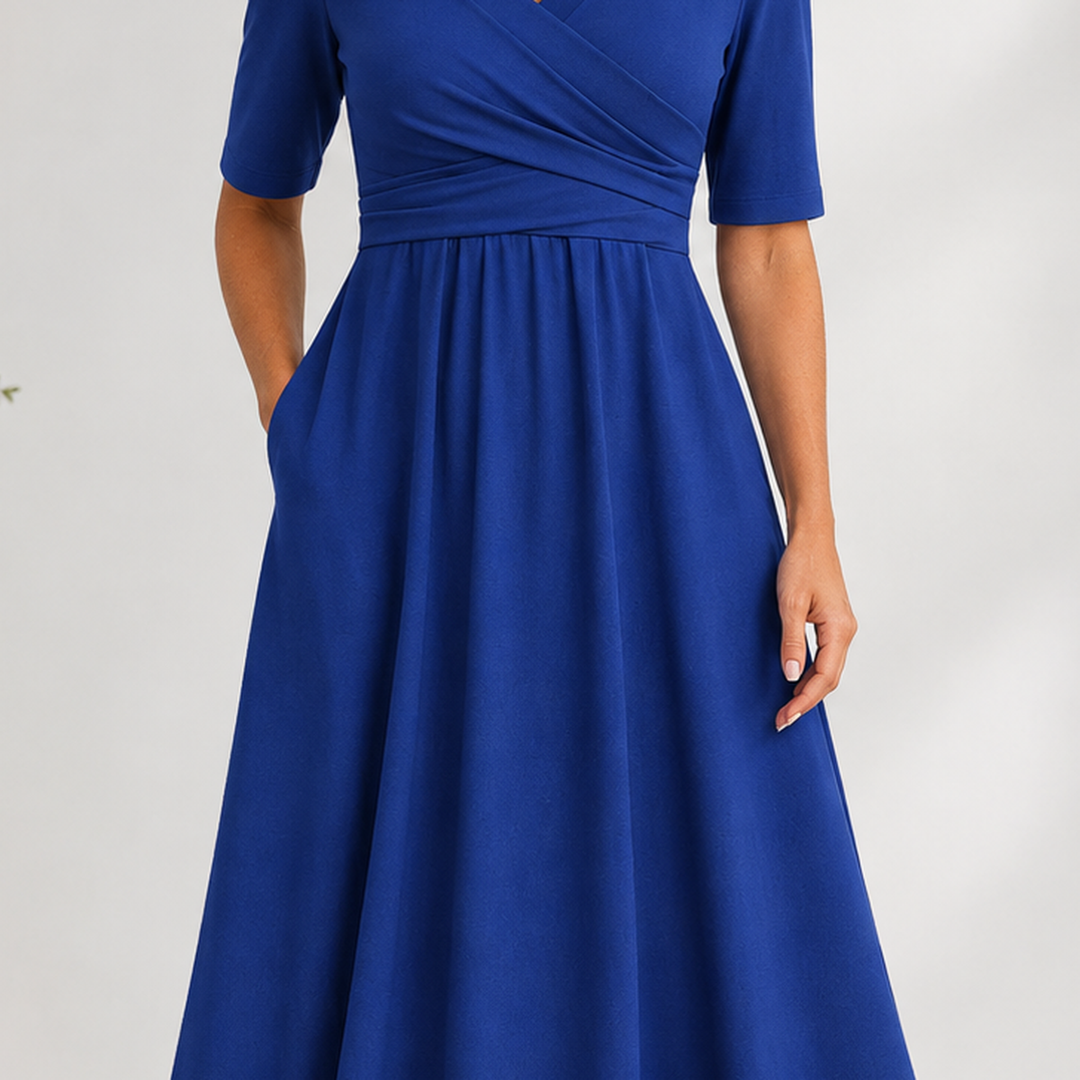 Holme Wrap Maxi Dress - Lead Product Detail