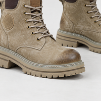 Cofton Lug Sole Ankle Boots - Lead Product Detail