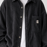 Assynt Corduroy Overshirt - Lead Product Detail