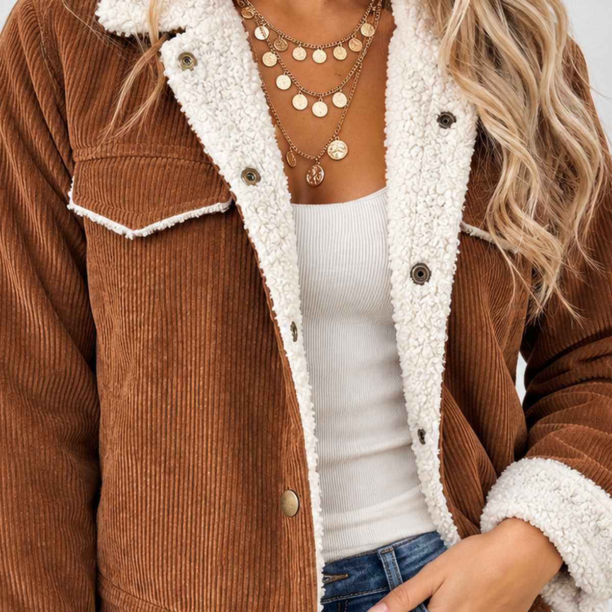 Seworgan Corduroy Jacket - Lead Product Detail