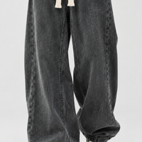 Brimpsfield Wide Leg Jeans - Lead Product Detail