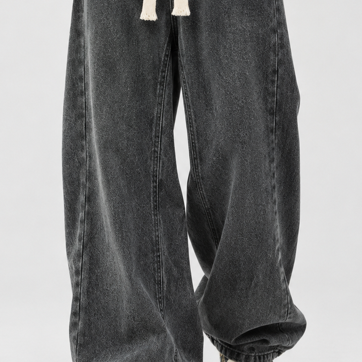 Brimpsfield Wide Leg Jeans - Lead Product Detail