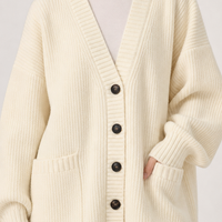 Birkenside Ribbed Cardigan - Lead Product Detail
