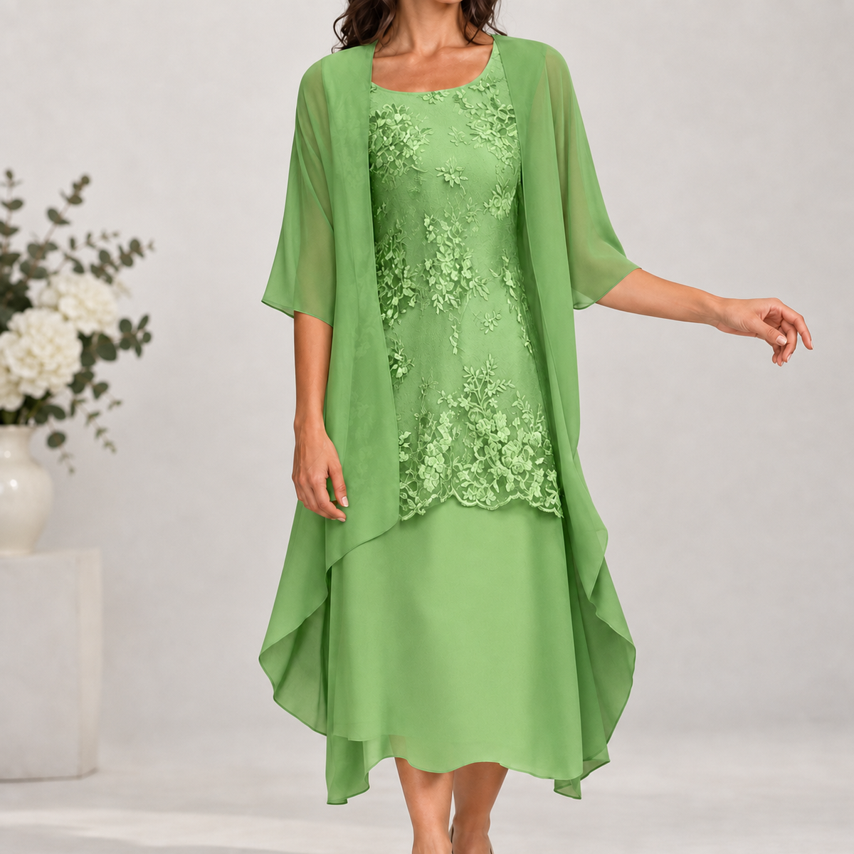 Rydal Lace Set - Green