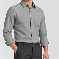 Manaton Fitted Shirt - Light Gray