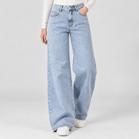 Greenhead Wide Leg Pants - Light Blue