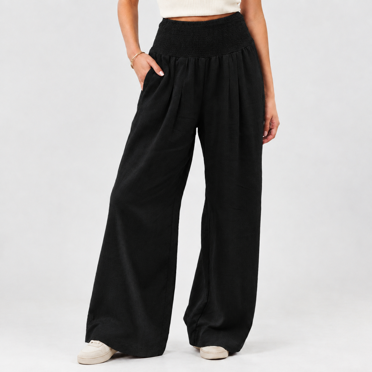 Milldale Wide Leg Pants - Black