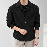 Beetham Textured Shirt - Black