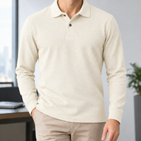 Hudson Cotton Polo - Cream