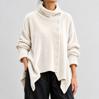 Elena Velvet Cardigan - White