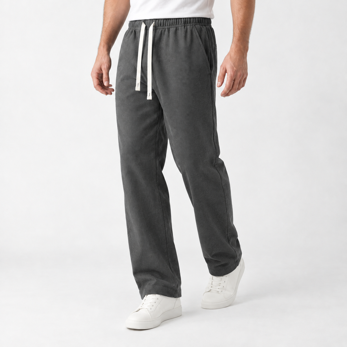 Wenlock Relaxed Pants - Dark Gray