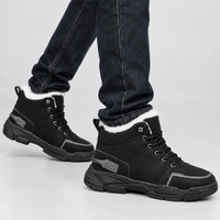 Cappercleuch Plush Lined Boots - Black