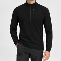 Arleston Half-Zip Top - Piano Black