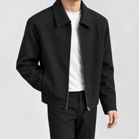 Dufton Zip Jacket - Black