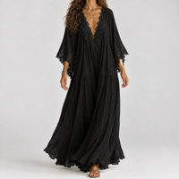 Thornthwaite Lace Maxi Dress - Black