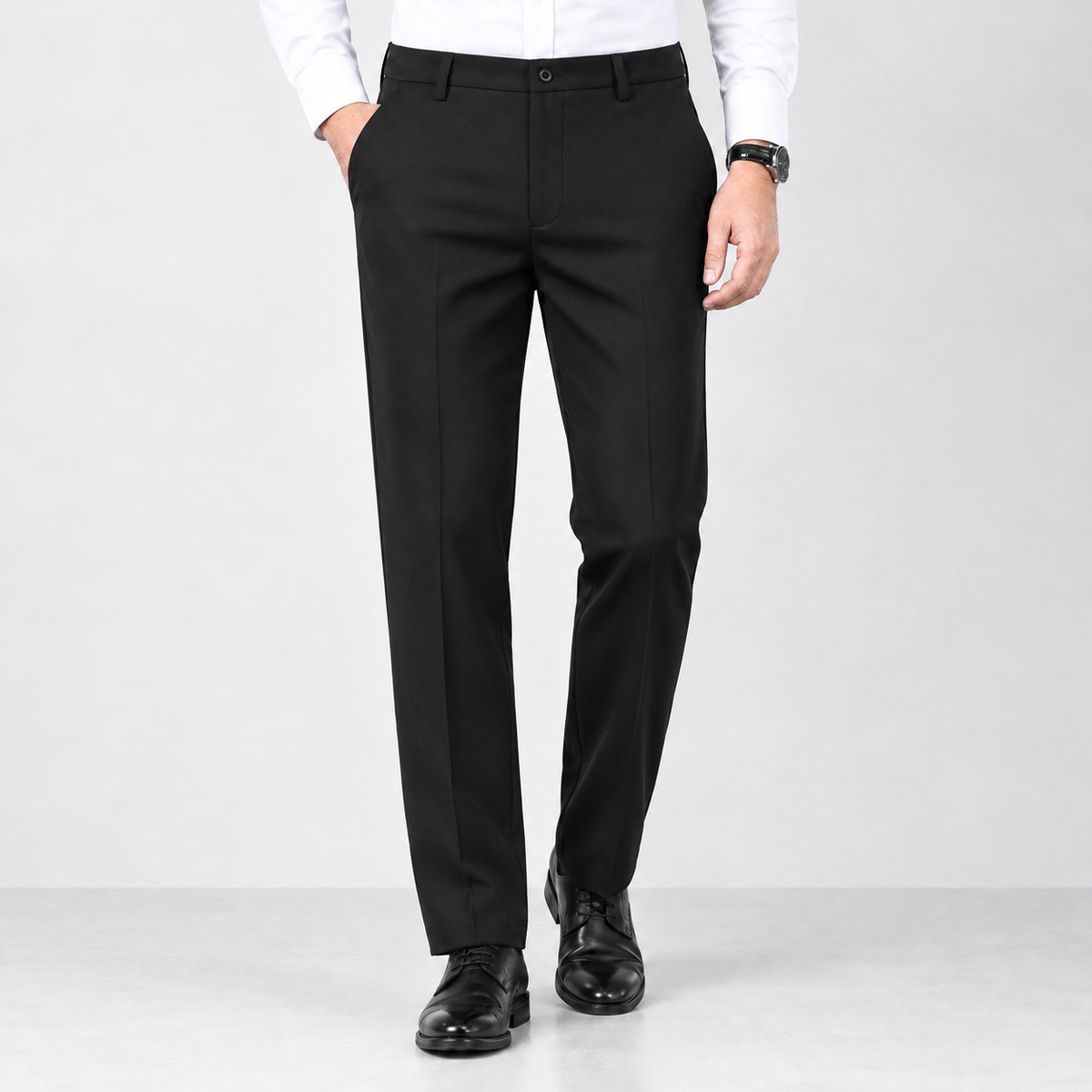 Beaminster Straight Leg Pants - Black