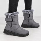 Gray Fur Collar