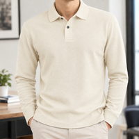 Hudson Cotton Polo - Cream