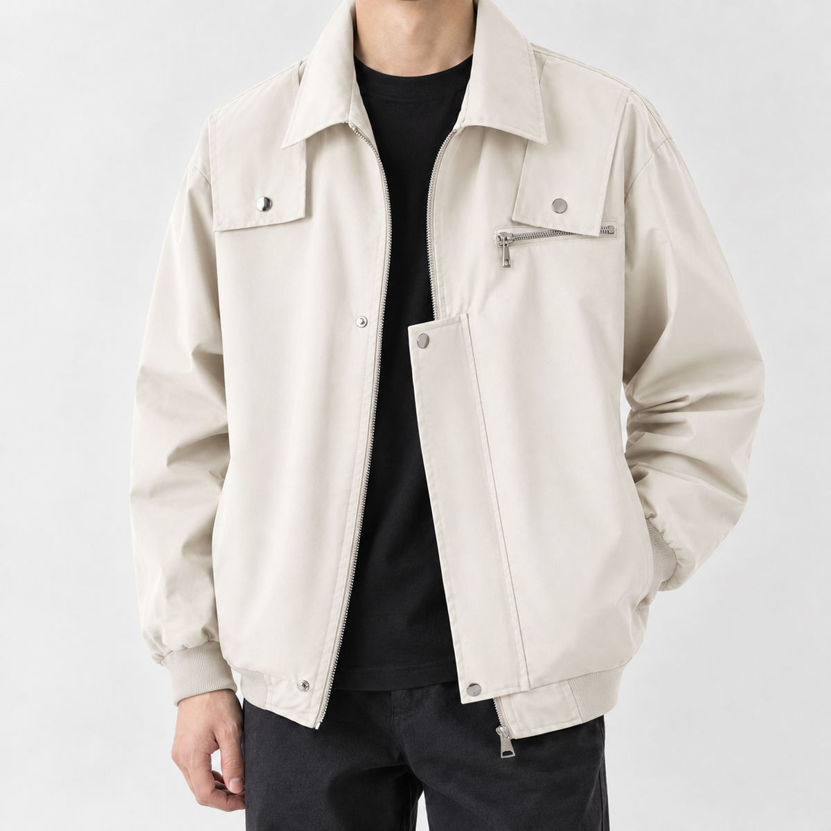 Winchcombe Utility Jacket - Cream