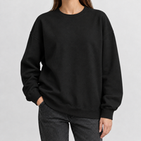 Ashburton Relaxed Sweatshirt - Black