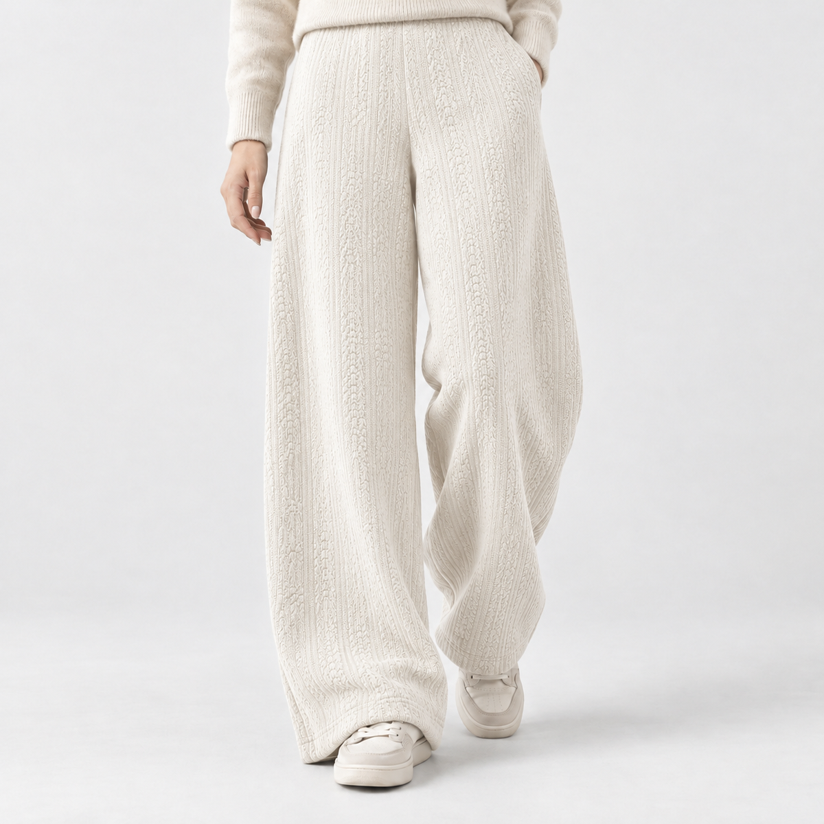 Moffat Wide Leg Pants - Beige