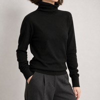 Sadgill Turtleneck Sweater - Black