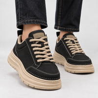 Doddington Platform Sneakers - Black