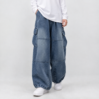 Aislaby Wide Leg Pants - Blue