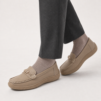 Catbells Buckle Loafers - Khaki