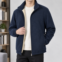 Blakeney Cashmere Jacket - Dark Blue