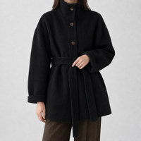 Mungrisdale Belted Coat - Carbon Black
