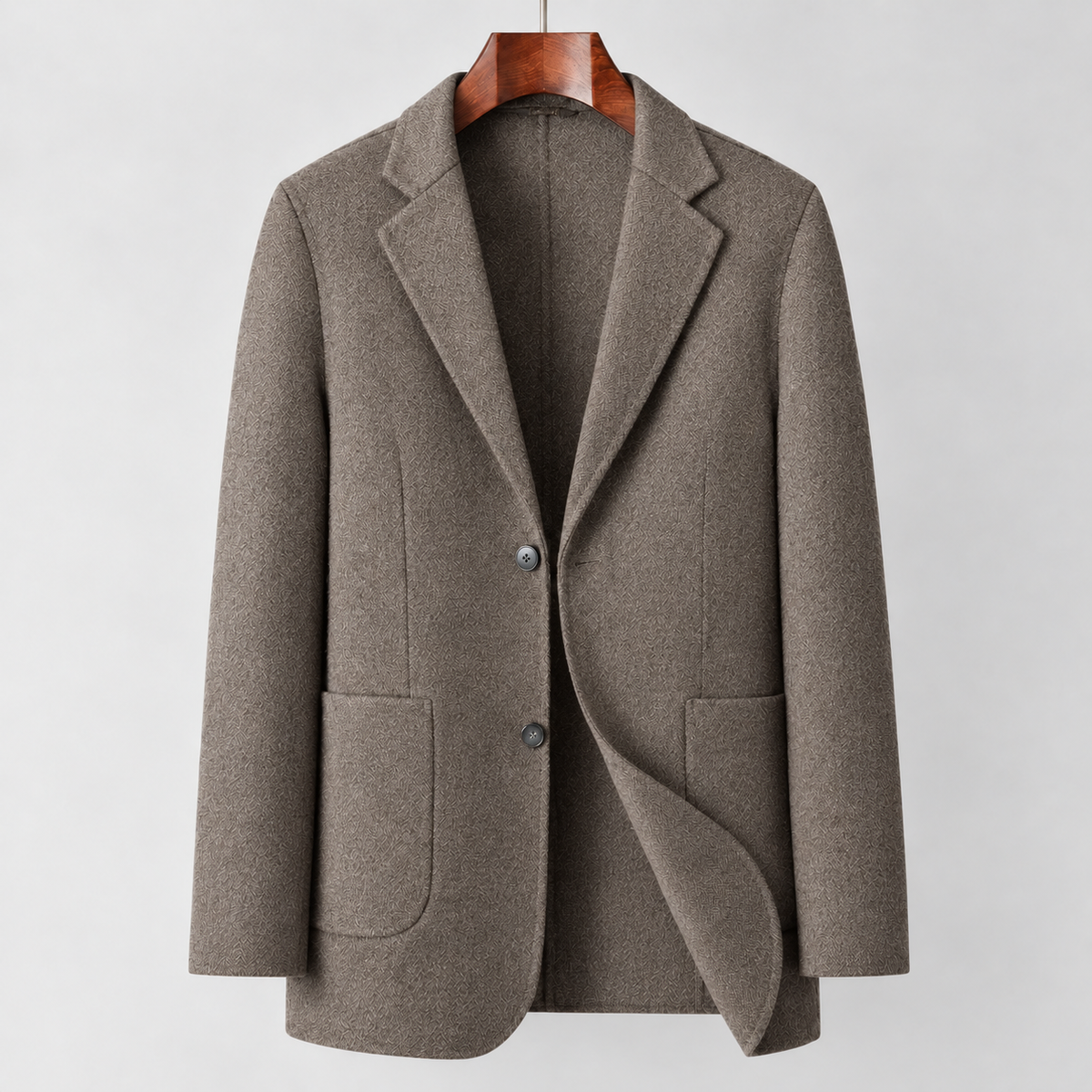 Bickington Tailored Wool Blazer - Camel