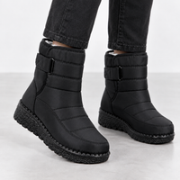 Hainton Quilted Snow Boots - Black