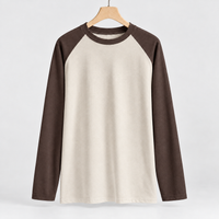 Boosbeck Raglan Sleeve Top - Spliced ​​german Khaki